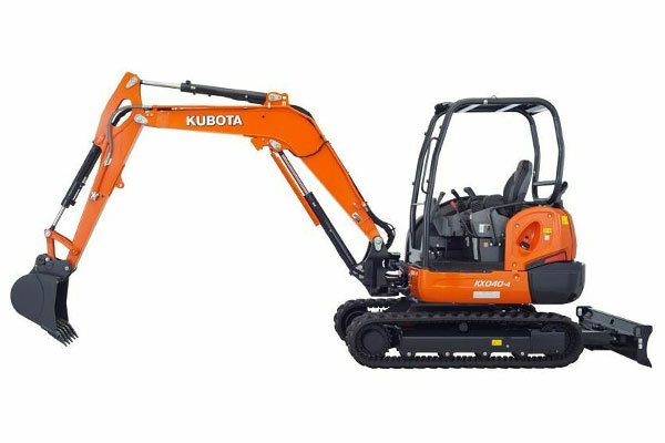 Kubota Mini Excavator Rental Knoxville